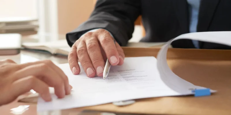 Ein Vertrag wird unterzeichnet, um ein Balkonkraftwerk anzumelden und die behördlichen Voraussetzungen für den Betrieb der Solaranlage zu erfüllen.