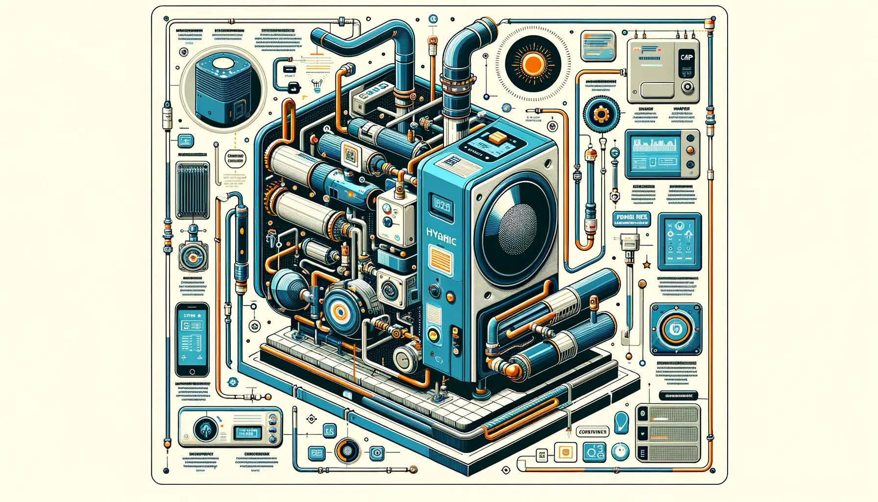 Gasheizung Hybrid System mit Wärmepumpe und Steuerung 2026
