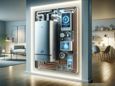 Moderne Brennwerttechnik Heizungsanlage zur effizienten Wärmeerzeugung