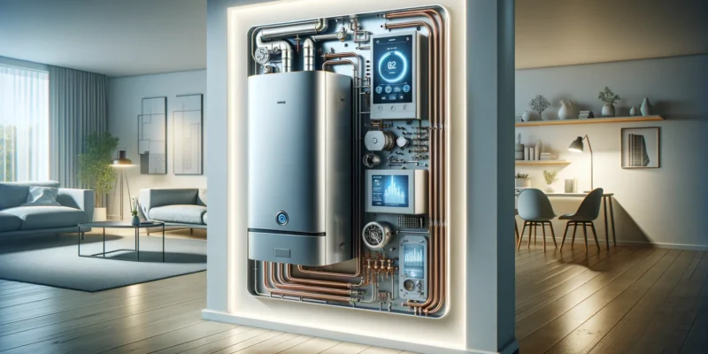 Moderne Brennwerttechnik Heizungsanlage zur effizienten Wärmeerzeugung