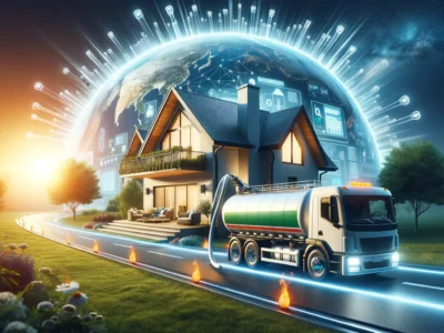 Moderne Heizöl-Lieferung mit Tankwagen für effiziente Heizung 2026