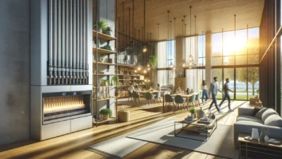 Moderne Gasheizung Hybrid Installation in einem Wohnhaus 2026