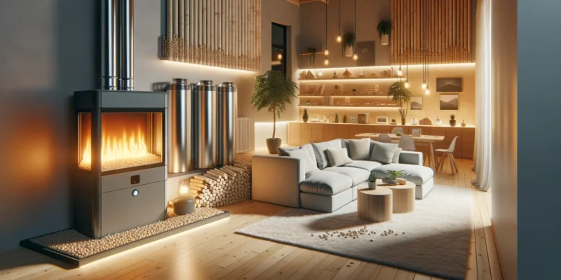 Holz-Pellets-Heizung effizientes Heizen mit Holzpellets