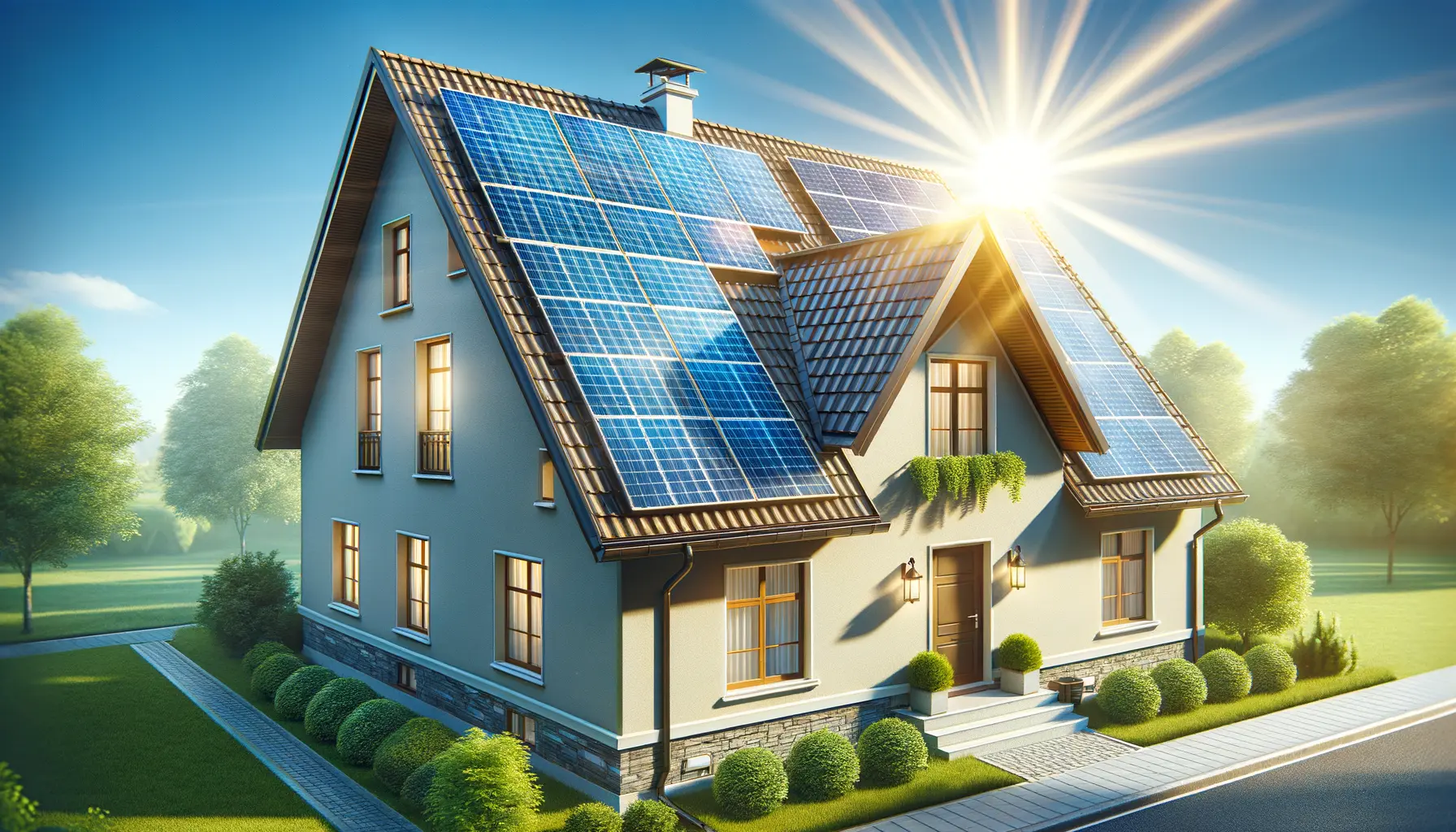 Photovoltaik Installation Kosten Solarenergie Hausdach