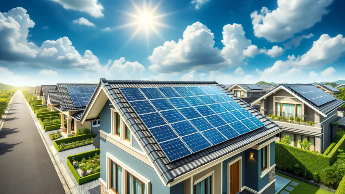 Photovoltaik Installation Kosten moderne Anlage Hausdach