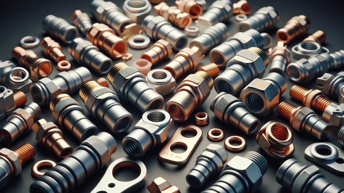 Ringkabelschuhe verschiedene Größen und Materialien für Elektrokabelverbindung