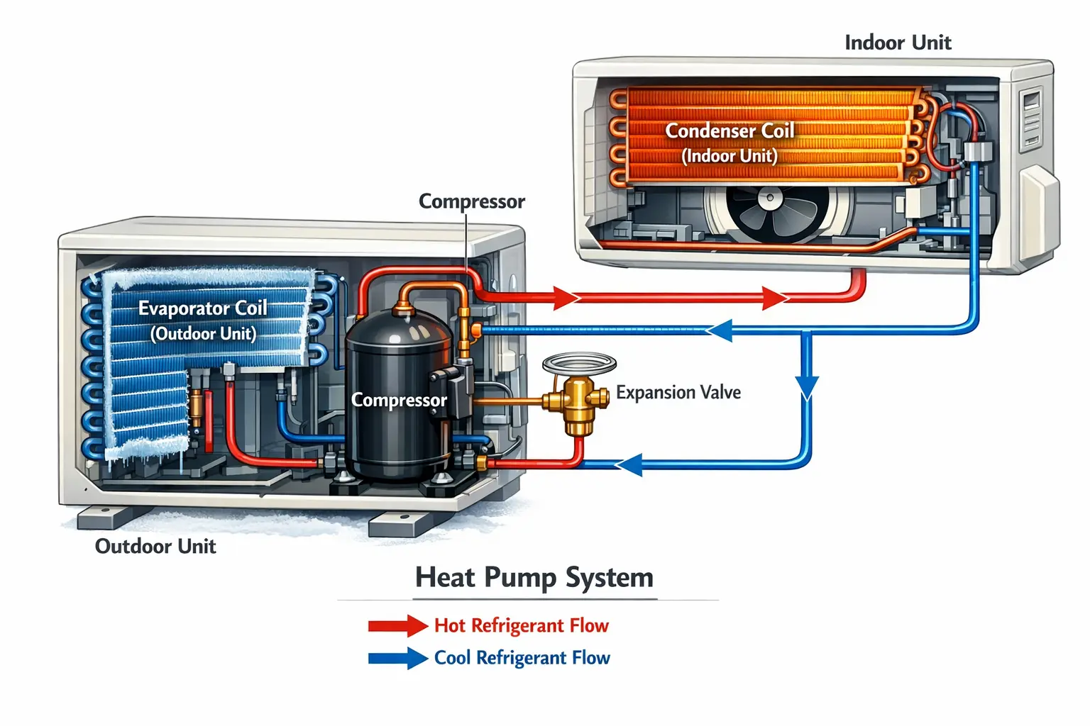 Wärmepumpe Funktionsweise und technische Komponenten erklärt