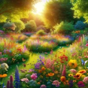 Wildblumenwiese anlegen mit bunten Wildblumen im Garten